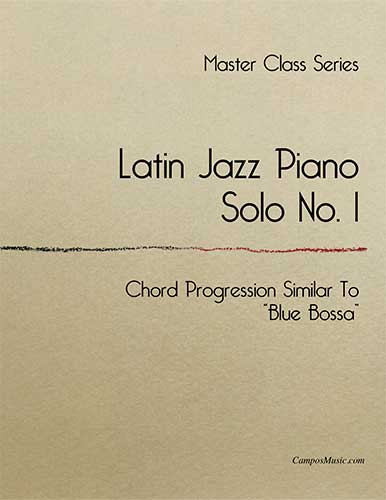 Latin Jazz Piano Solo 1 Cover